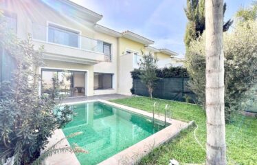 Villa En Location Meublé Sur Bouskoura